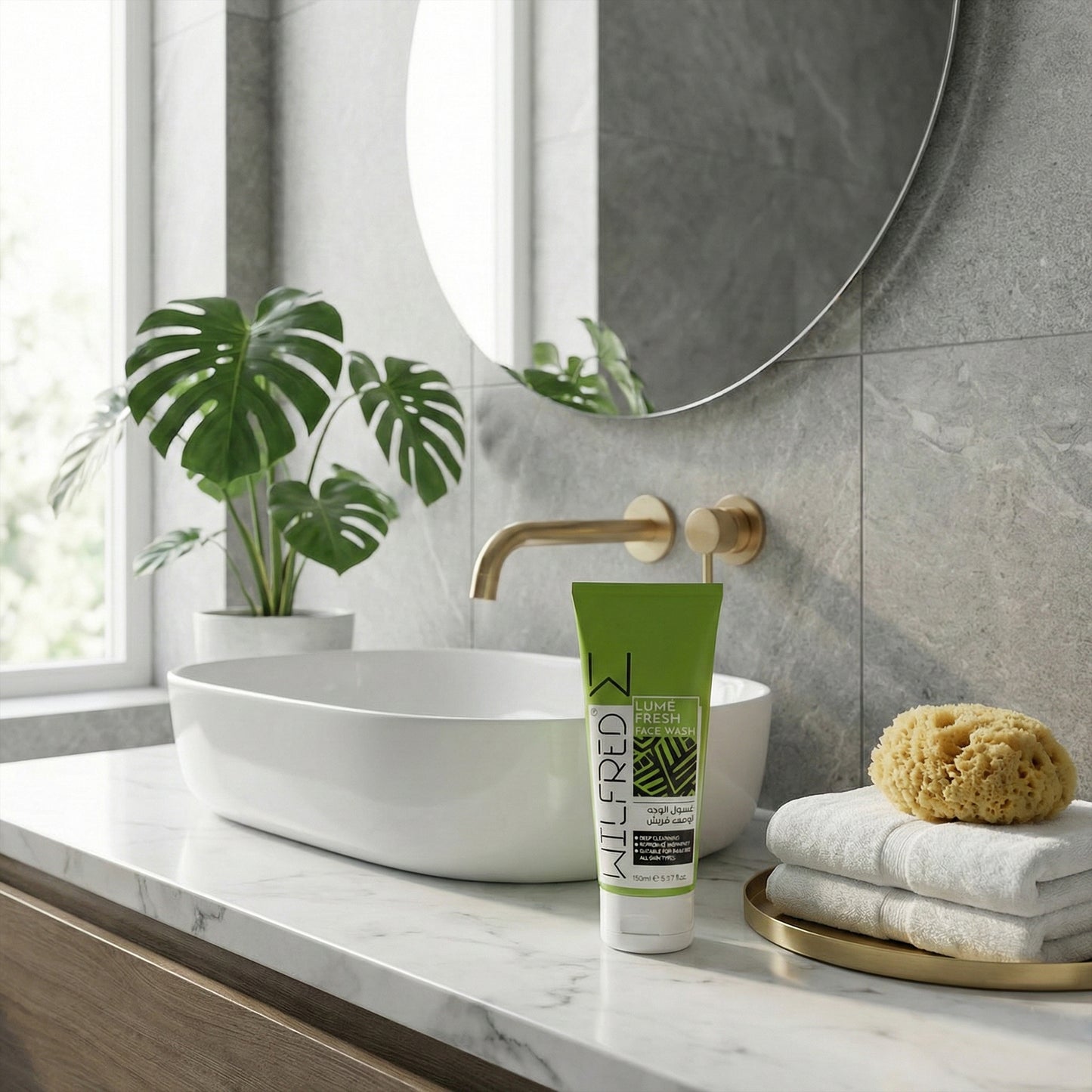 Deep Clean Face Wash 150ml – Gentle Gel Cleanser for Oily, Acne-Prone & Sensitive Skin