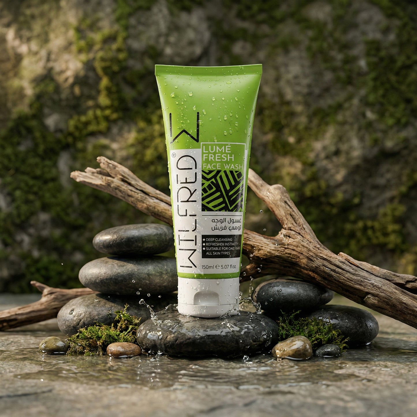 Deep Clean Face Wash 150ml – Gentle Gel Cleanser for Oily, Acne-Prone & Sensitive Skin